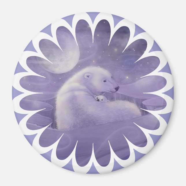 Aimant "illustrations de molly harrison" (Devant)