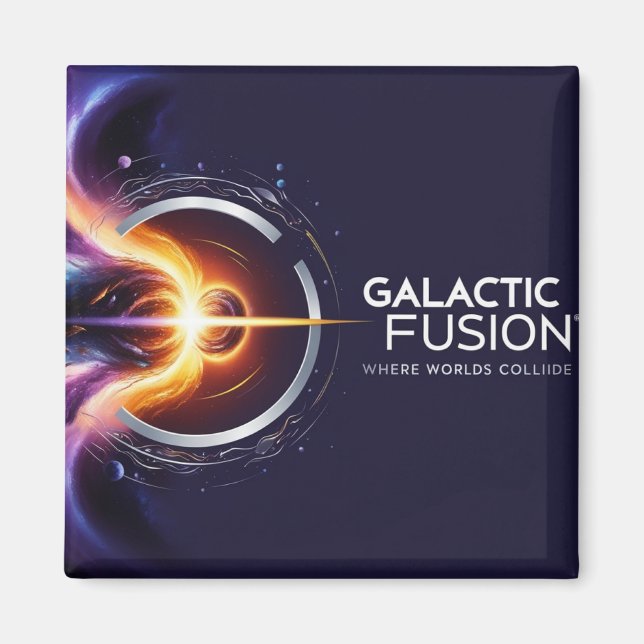 Aimant Illustrer un logo gravimétrique (Devant)