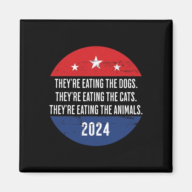 Aimant Ils mangent les chiens, ils mangent les chats Tr (Devant)