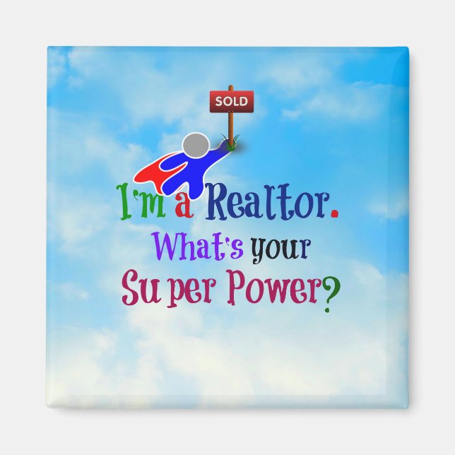 Aimant I'm a Realtor (Devant)