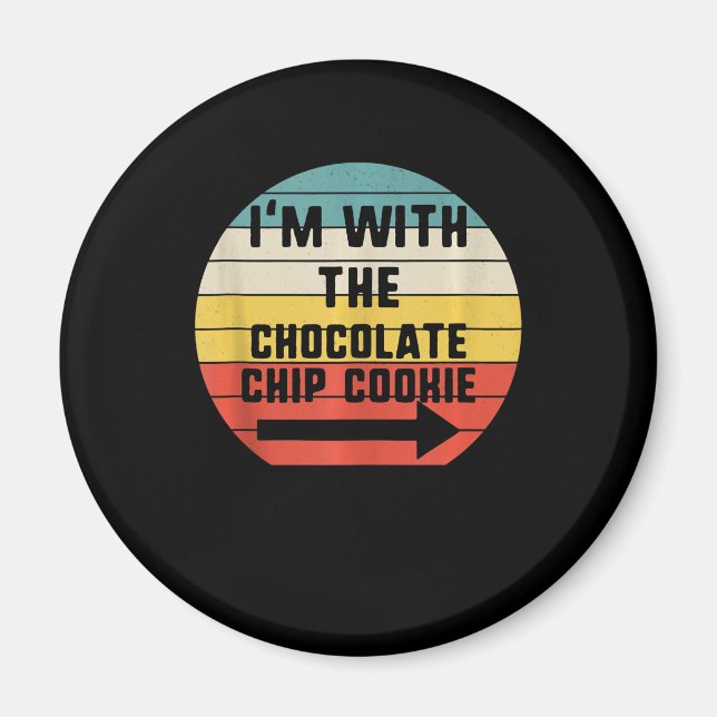 Aimant Im Avec Cookie À Chip Chocolé | Cuire un cadeau (Devant)