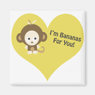 Aimant Im Bananas pour singe