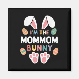 Aimant Im La maman Bunny Pâques jumelle Famille Maman mam