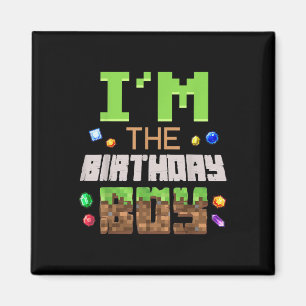 Aimant Im Le Jeu De Joyeux Anniversaire Vidéo Gamer Numér