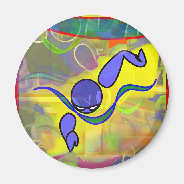 Aimant IM Matin gratuit (Devant)