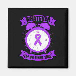 Aimant I'm On Fibro Time Fibromyalgia Sensibilisation