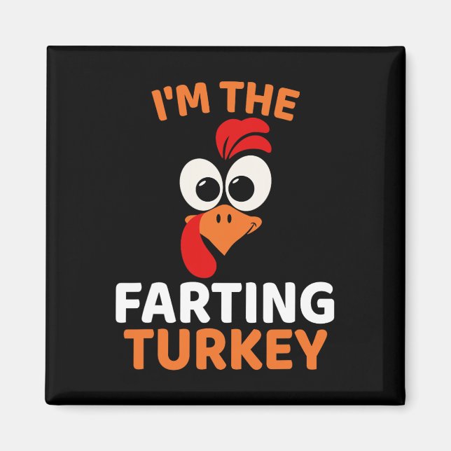Aimant I'm The Farting Turkey  (Devant)