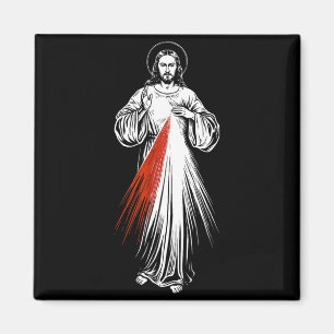 Aimant Image sacrée de la miséricorde divine Jésus foi ca