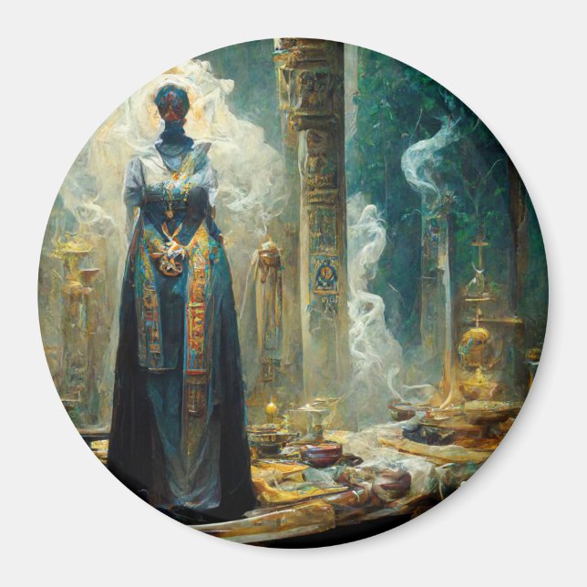 Aimant Imaginaire de la prêtresse fantôme (Devant)