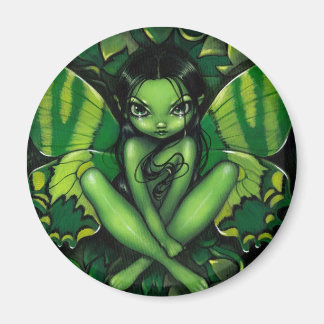Aimant "Imaginaire papillon vert"