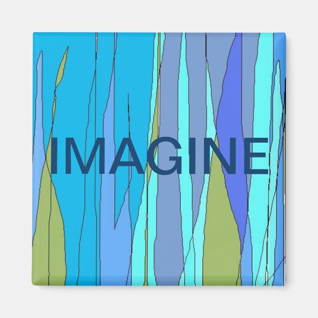 Aimant "Imagine/Blublu" (Devant)