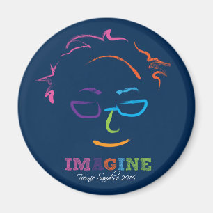 Aimant Imaginez les ponceuses 2016 de Bernie - des