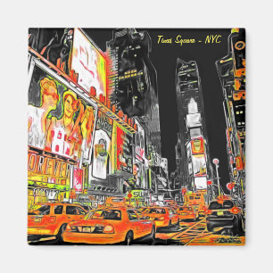 Aimant Imán Times Carré NYC