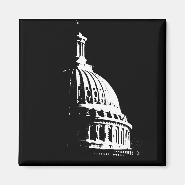Aimant Immeuble B&W (Devant)