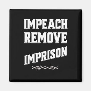 Aimant Impeach Supprimer Emprisonner Trump Cabinet Sauver