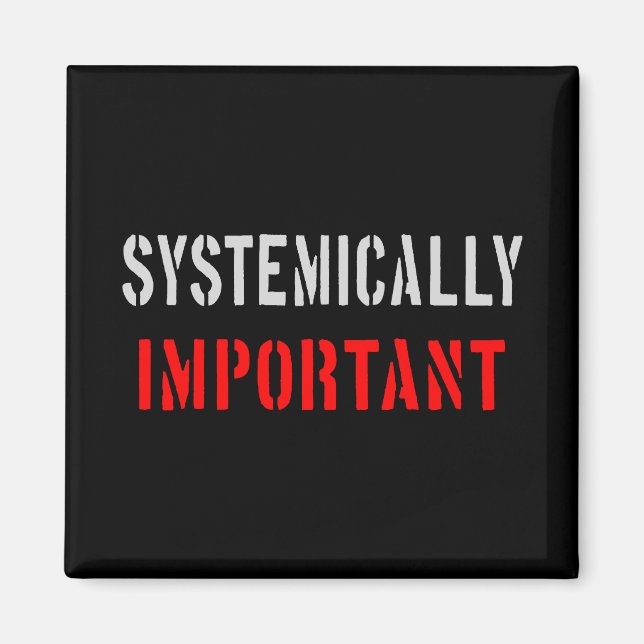 Aimant Importance systémique (Devant)