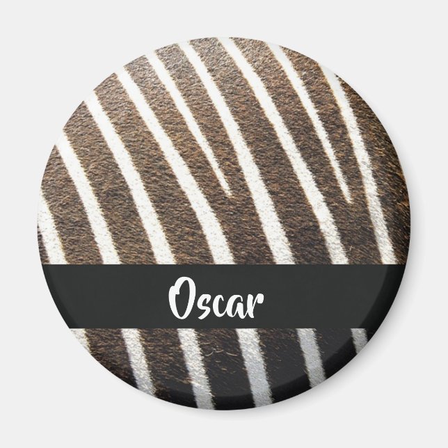 Aimant Impression de peau Zebra (Devant)