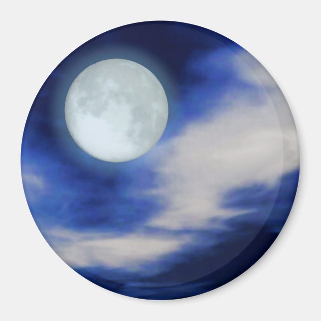 Aimant Impression Moonscape (Devant)