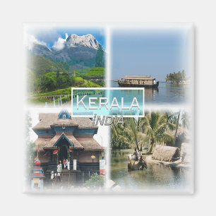 Aimant IN0036Asie, Inde Kerala, réfrigérateur