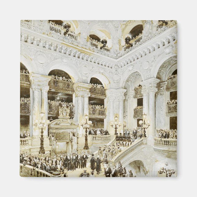 Aimant Inauguration de l'Opéra de Paris (Devant)