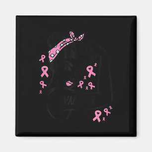 Aimant Incassable Ruban rose Cancer du sein Gi de sensibi
