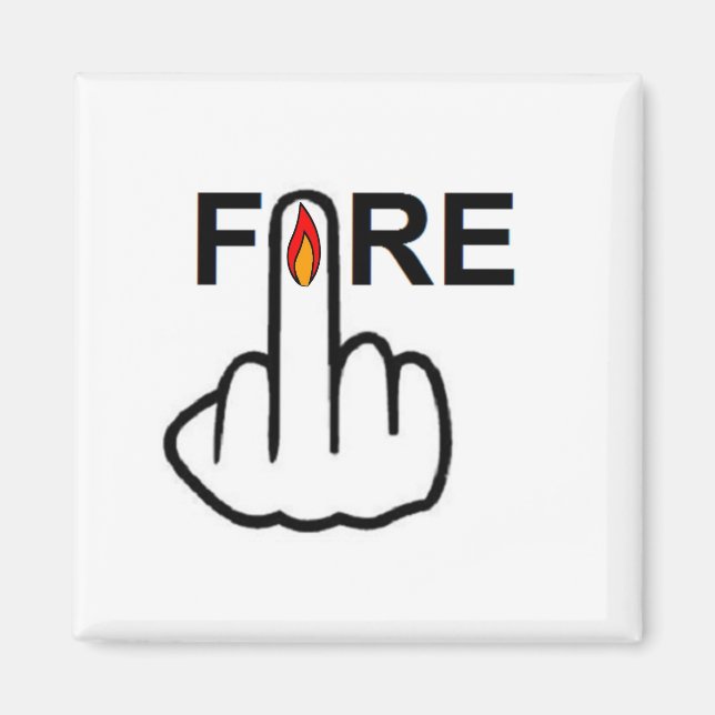 Aimant Incendie magnétique (Devant)