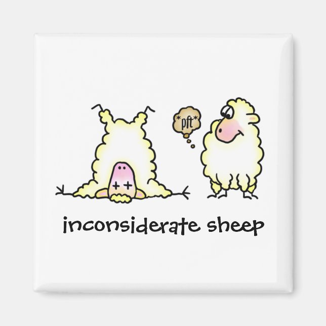 Aimant inconsidéré de moutons (Devant)