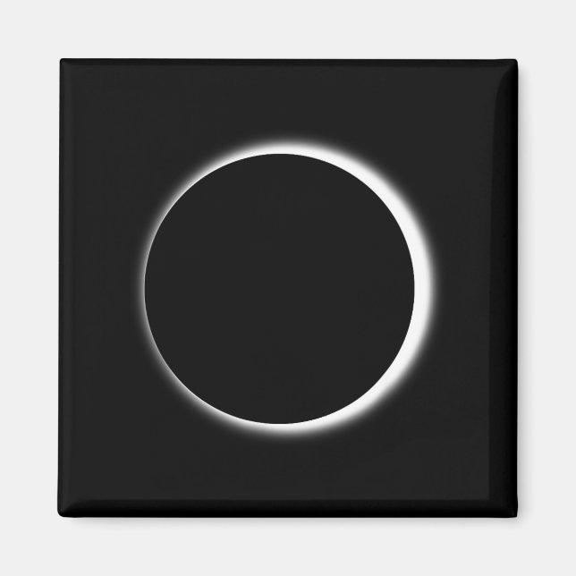 Aimant Incroyable éclipse lunaire hommes femmes et enfant (Devant)