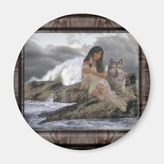 Aimant IndainMaiden_Wolf