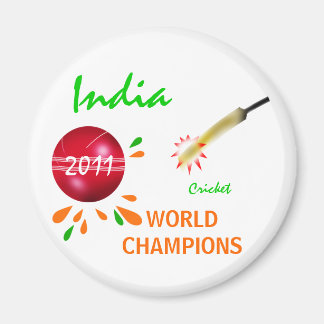 Aimant Inde 2011 ICC Cricket Champions du Monde de Coupe