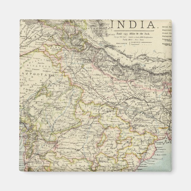 Aimant Inde 5 (Devant)