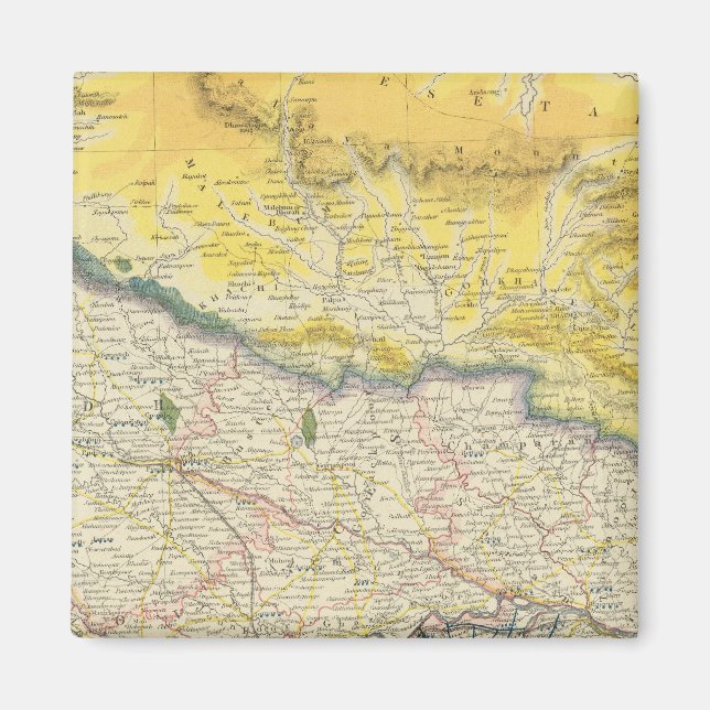 Aimant Inde et Népal (Devant)