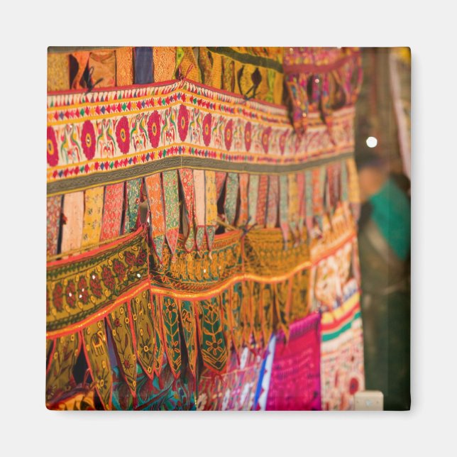 Aimant INDE, Goa, Baga : marché du samedi soir (NR) (Devant)