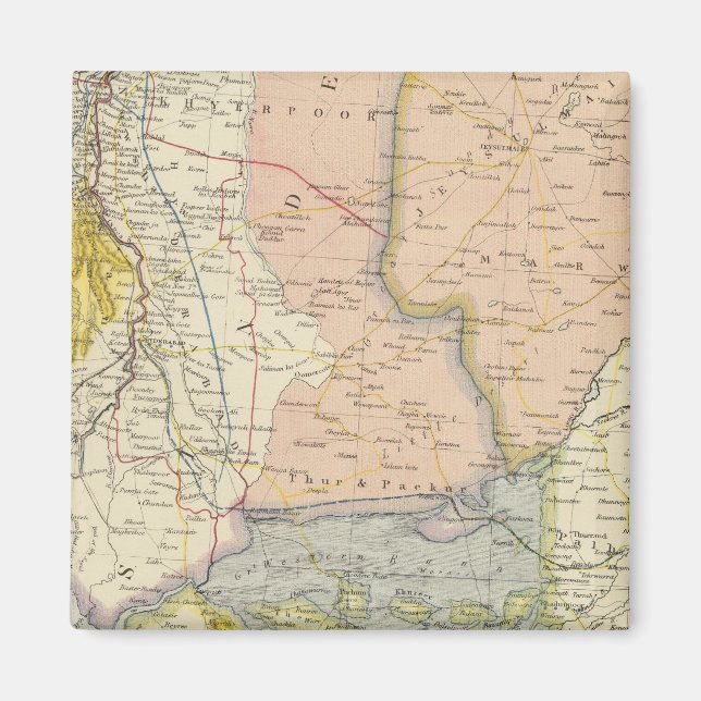 Aimant Inde, Pakistan (Devant)