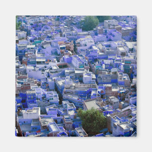 Aimant INDE, Rajasthan, Jodhpur : Ville bleue de Jodhpur