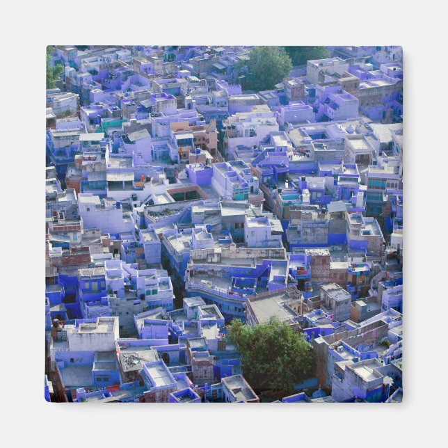 Aimant INDE, Rajasthan, Jodhpur : Ville bleue de Jodhpur (Devant)