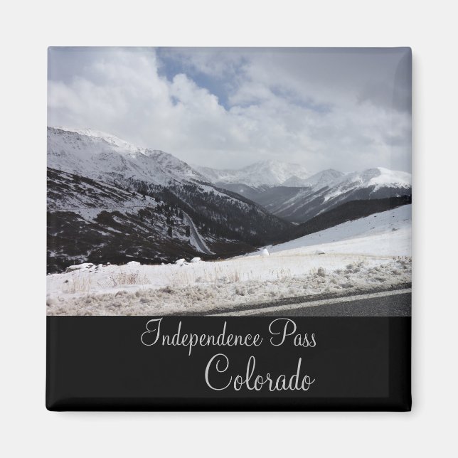 Aimant Independence Pass Colorado (Devant)