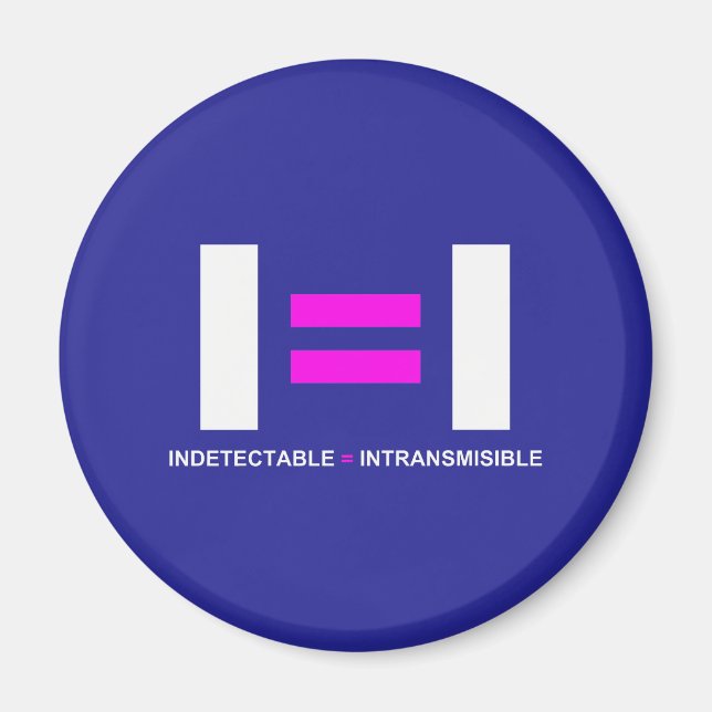 Aimant Indétectable es igual a Intransmisible VIH (Devant)