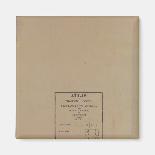 Aimant Index d'Atlas (Devant)