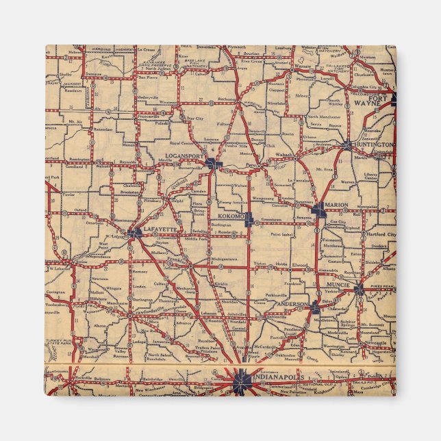 Aimant Indiana 5 (Devant)