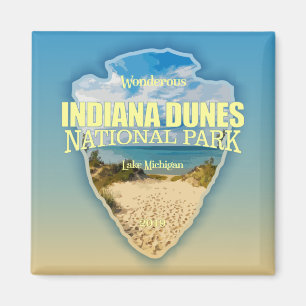 Aimant Indiana Dunes NP (pointe de flèche)