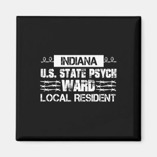 Aimant Indiana U.S. Inmate Psych Ward County State Jail H