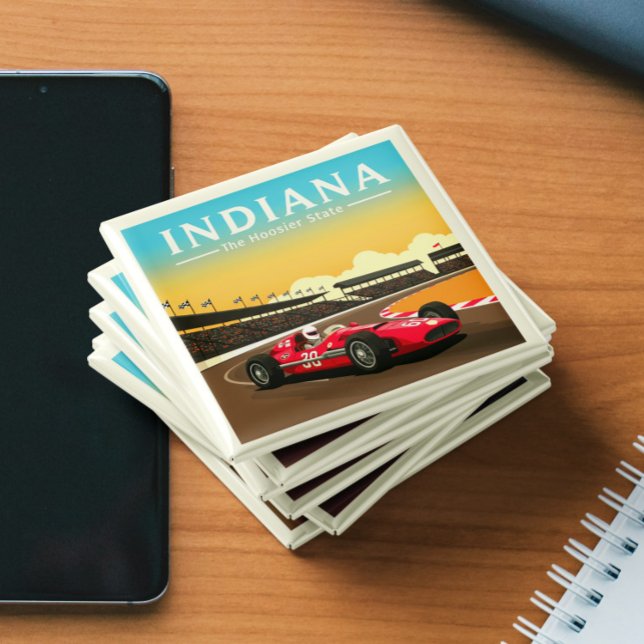 Aimant Indiana vintage (Créateur téléchargé)