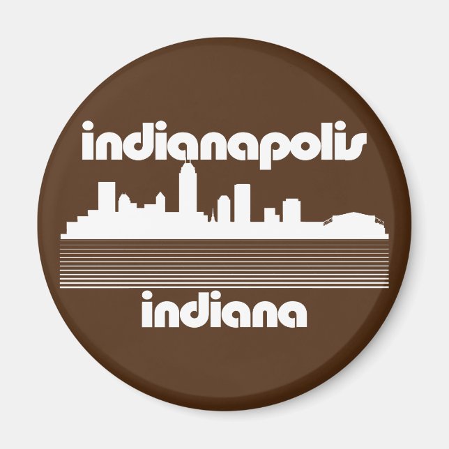 Aimant Indianapolis Indiana (Devant)