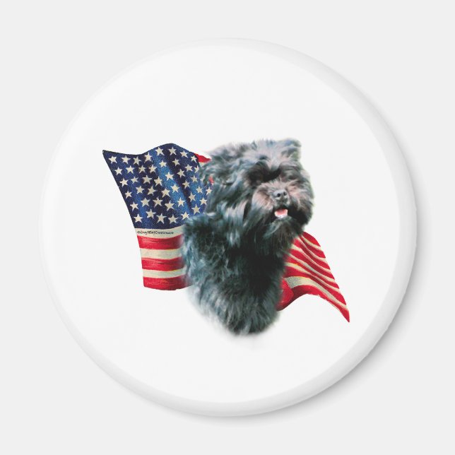 Aimant Indicateur Affenpinscher (Devant)