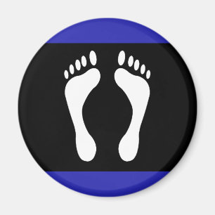Aimant Indicateur de la fidélité du pied (Empreinte)