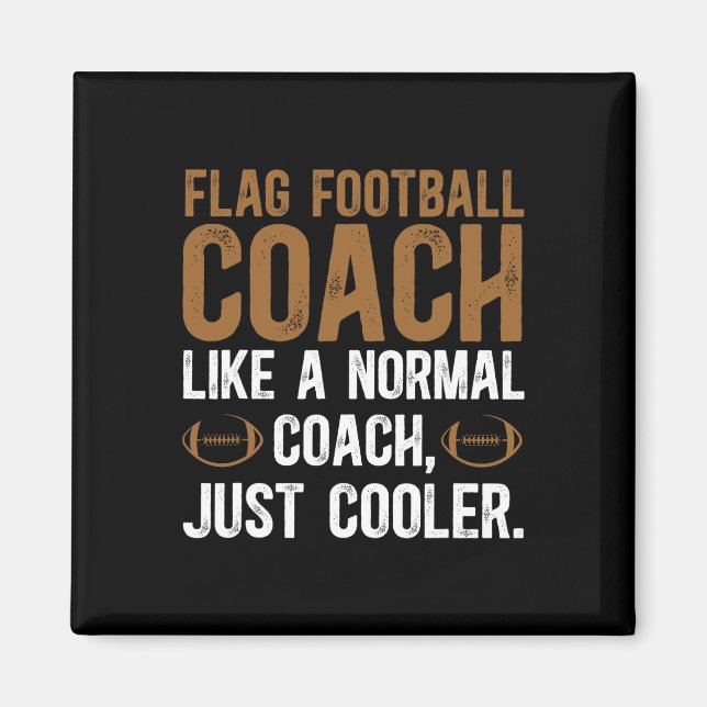 Aimant Indicateur Football Coach Définition Drapeau Footb (Devant)