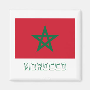 Aimant Indicateur Maroc avec nom