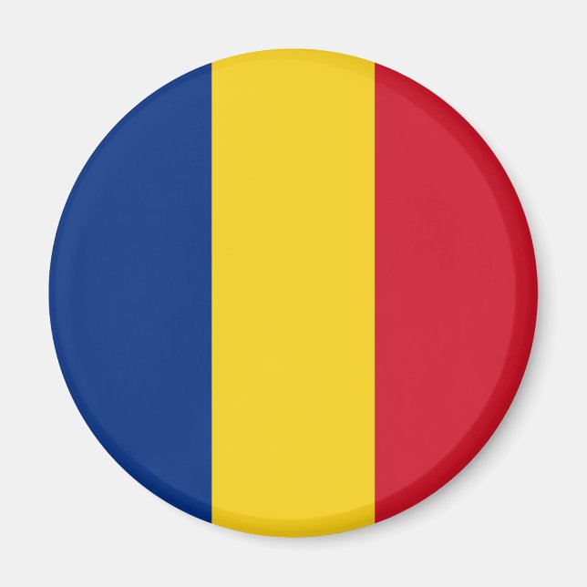 Aimant Indicateur Roumanie (Devant)