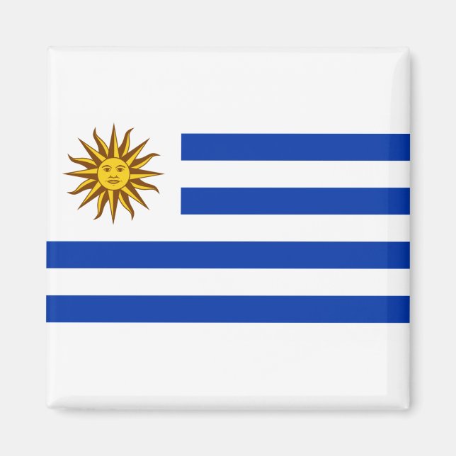 Aimant Indicateur Uruguay (Devant)